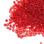 Glass Seed Beads Set – 2 mm / 3 mm / 4 mm Loose Spacer Beads for DIY Bracelets & Necklaces