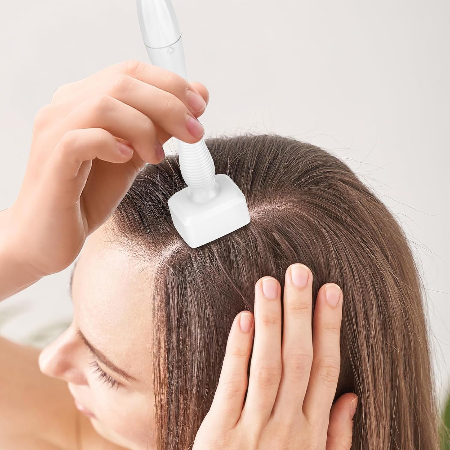 Precision 0.25 mm Microneedling Stamp – Home Derma Stamp for Face, Beard & Scalp