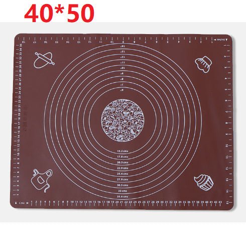 Silicone Baking Mat with Measurements – Non - Stick Reusable Pastry Rolling Pad - VarietyVibe Shop
