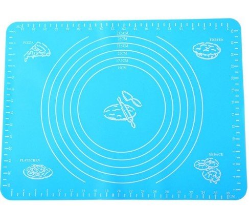 Silicone Baking Mat with Measurements – Non - Stick Reusable Pastry Rolling Pad - VarietyVibe Shop