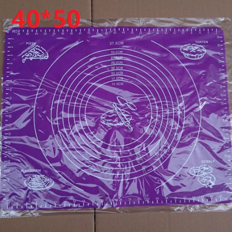 Silicone Baking Mat with Measurements – Non - Stick Reusable Pastry Rolling Pad - VarietyVibe Shop