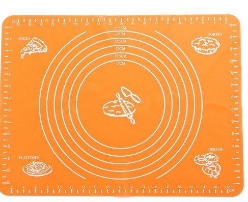 Silicone Baking Mat with Measurements – Non - Stick Reusable Pastry Rolling Pad - VarietyVibe Shop