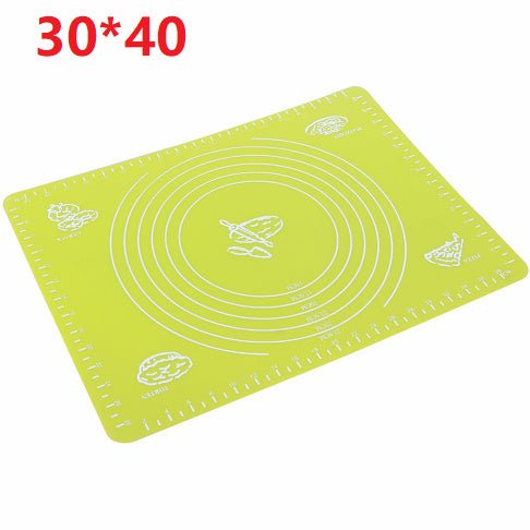 Silicone Baking Mat with Measurements – Non - Stick Reusable Pastry Rolling Pad - VarietyVibe Shop