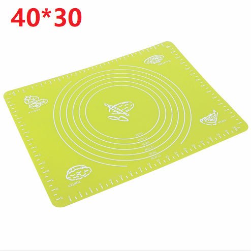 Silicone Baking Mat with Measurements – Non - Stick Reusable Pastry Rolling Pad - VarietyVibe Shop