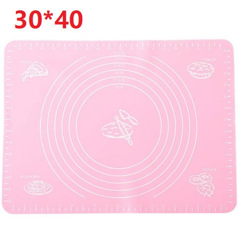 Silicone Baking Mat with Measurements – Non - Stick Reusable Pastry Rolling Pad - VarietyVibe Shop