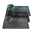 Silicone Dog Licking Pad – 3 - in - 1 Slow Feeder Mat with Suction Cups, BPA - Free - VarietyVibe Shop