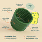 Silicone Slow Feeder Dog Bowl Cup – Anti - Slip Design for Small & Medium Dogs - VarietyVibe Shop