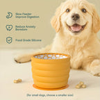 Silicone Slow Feeder Dog Bowl Cup – Anti - Slip Design for Small & Medium Dogs - VarietyVibe Shop