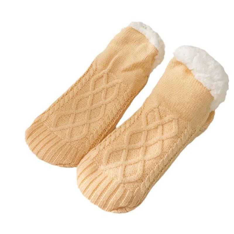 Warm Fleece Slipper Socks – Unisex - VarietyVibe Shop