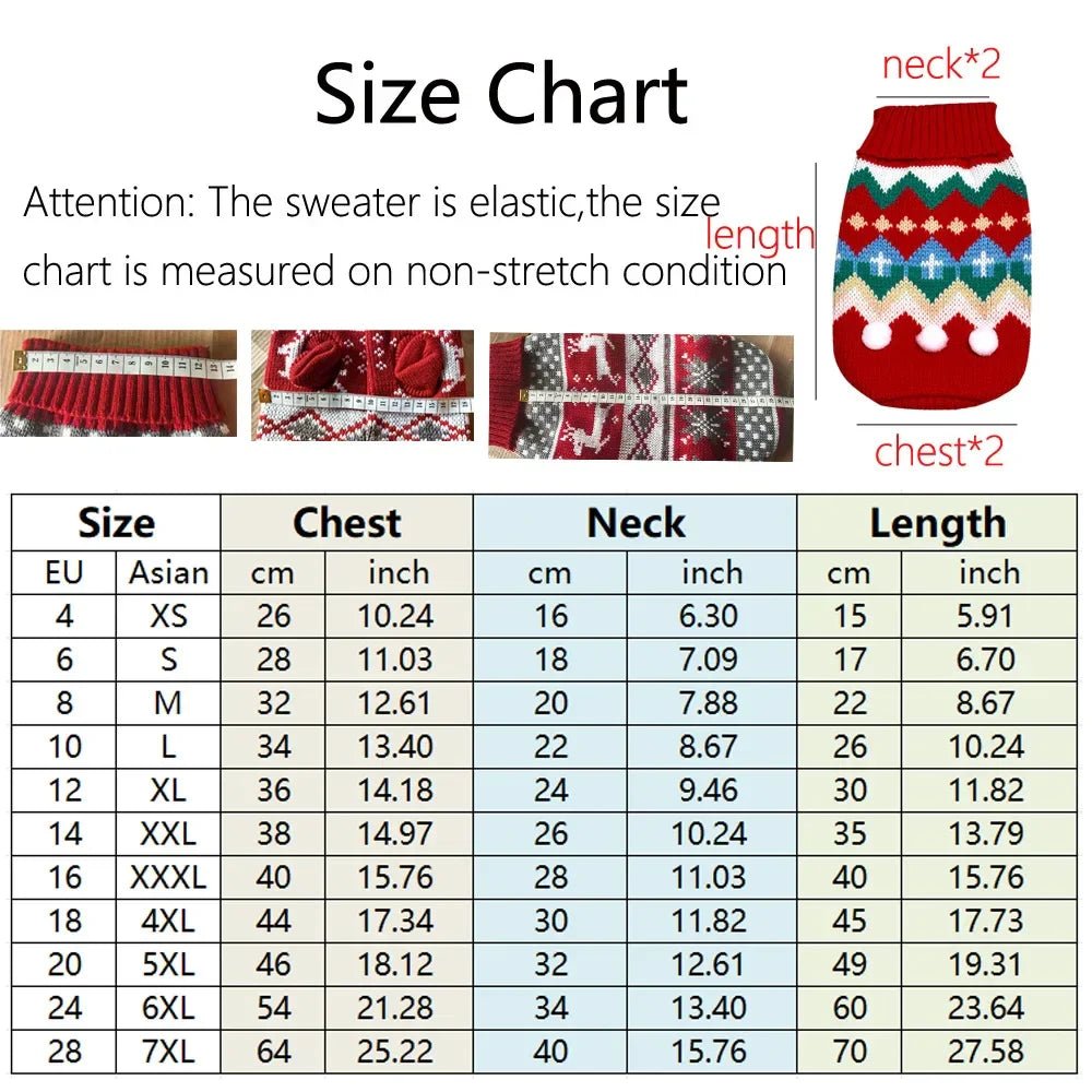 Warm Knit Pet Sweater – Small/Medium - VarietyVibe Shop