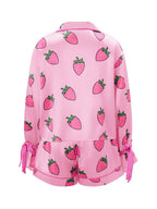 Women’s 2 - Piece Lounge Pajama Set – Long Sleeve Top & Shorts Sleepwear S–XL - VarietyVibe Shop