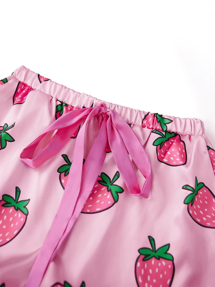 Women’s 2 - Piece Lounge Pajama Set – Long Sleeve Top & Shorts Sleepwear S–XL - VarietyVibe Shop